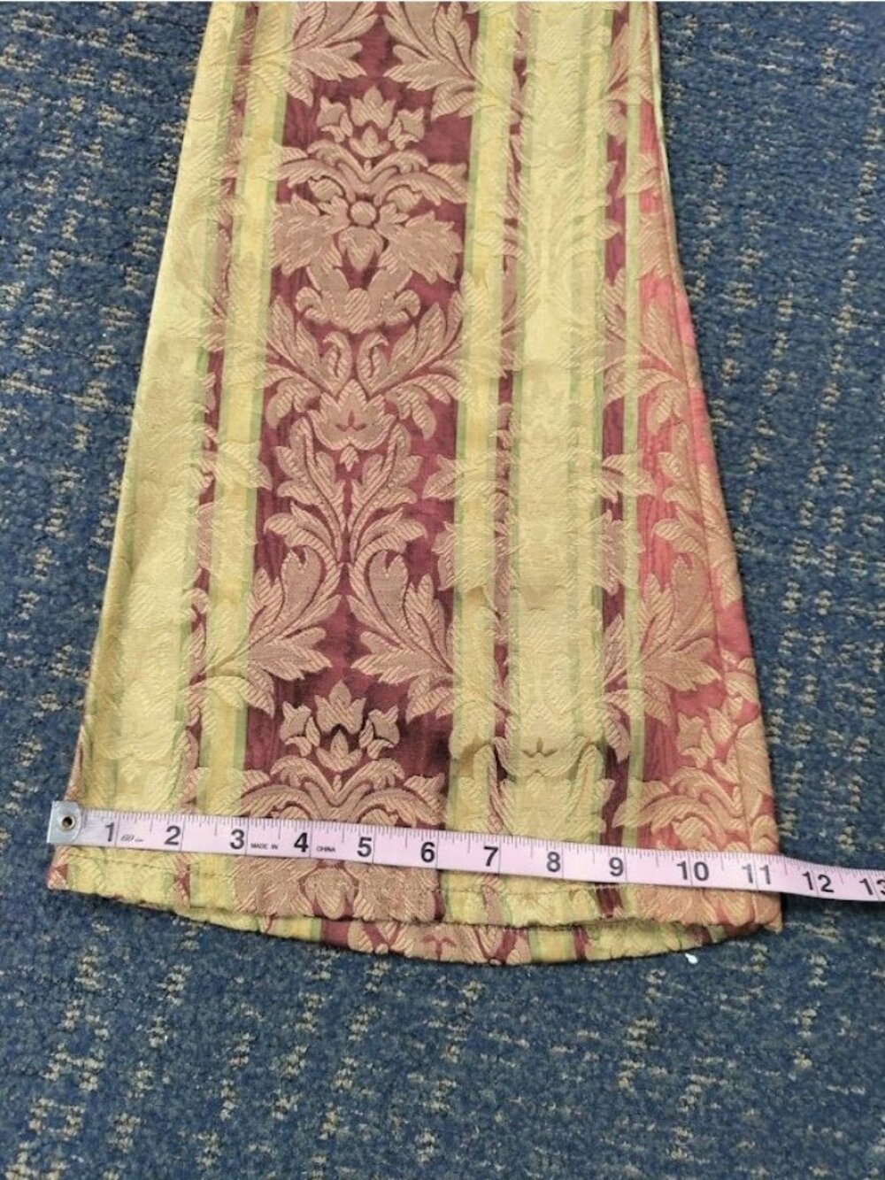 A.B.S. By Allen Schwartz Womens Size 10 Printed Bell-Bottom Pants Boho Festival - Picture 7 of 7